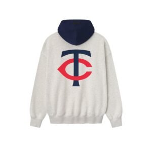custom Logo Minnesota Twins Fear Of God Essentials Sport Fit Pullover Hoodie - Unisex