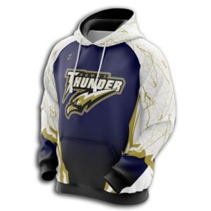 Custom Baseball Hoodies with Name & Number