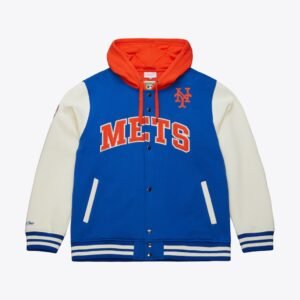 Unisex Royal New York Mets Sideline Fleece Full-Snap Jacket